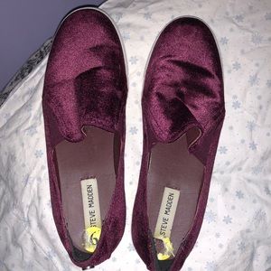 Steve Madden Velvet Sneakers